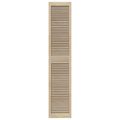 vidaXL Skříňové dvere s dverami 4 ks Prírodná 201 x 2,1 x 39,5 cm