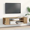 vidaXL TV skrinka 100 x 30 x 26,5 cm artisian oak Kompozitné drevo