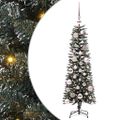 vidaXL Umelý vianočný stromček Zelená 120 cm PVC, plast a oceľ
