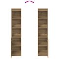 vidaXL Highboard Artisan Oak 37,5x35x180 cm Engineered Wood