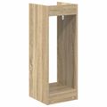 vidaXL Stojan na rastliny 2 ks Dub sonoma 30 x 30 x 80 cm
