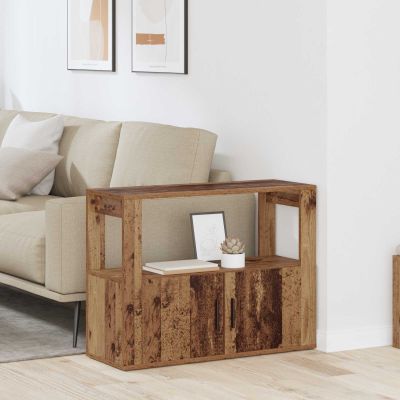 vidaXL Servírovacia skriňa Staré drevo 80 x 30 x 60 cm