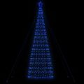 vidaXL LED vianočný stromček 1534 LED modré 500 cm