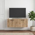 vidaXL Nástenná TV skrinka 78,5 x 31 x 30 cm Dub artisan