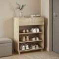 vidaXL Skrinka na topánky 73 x 38 x 87,5 cm Spracované drevo