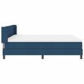 vidaXL Posteľ s pružinovým rámom Modrá 200 x 180 cm látka