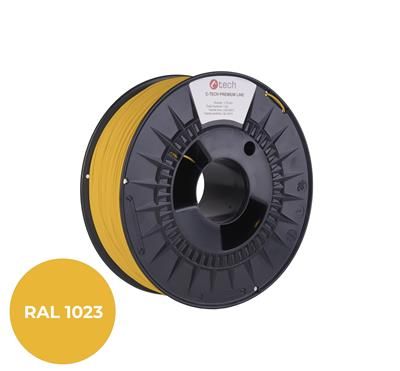 Filament C-TECH PREMIUM LINE, ASA, dopravná žltá, RAL1023, 1,75mm, 1kg