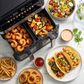 TESLA AirCook DualZone Q787 XXL Deluxe - multifunkčná duálna digitálna horúcovzdušná fritéza
