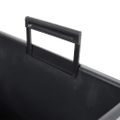 vidaXL Kvetináč s vyberateľnou vložkou antracitový 21 / 32 l PP Rattan