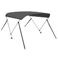 vidaXL Strieška Bimini s 2 oblúkmi antracitová 150x120x110 cm