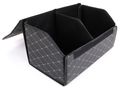Organizátor do kufru auta CAR COMPACT ELEGANT L, 2 priehradky, skladací, s víkom SIXTOL