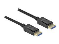 Kábel DisplayPort - DisplayPort (M) s jazýčkom do DisplayPort (M) s jazýčkom - DisplayPort 2.0 - 5 m - podpora 8K60Hz (7680 x 4320) - čierna