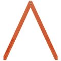 vidaXL Strecha na detskú posteľ voskovohnedá 209x95,5x88 cm borovica