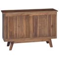 vidaXL Servírovacia skriňa Prírodná 100 x 30 x 68 cm