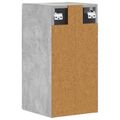 vidaXL Kúpeľňová nástenná skriňa EDE Betónovo sivá 30 x 31 x 59 cm