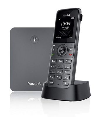 Yealink W73P, IP DECT báza + rúčka, PoE, 1,8'' bar.disp., až 10 rúčok
