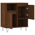 vidaXL Komoda hnedý dub 60x35x70 cm spracované drevo