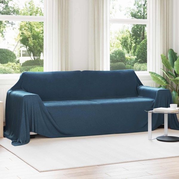 vidaXL Deka Námornícka modrá 350 x 270 cm Flís
