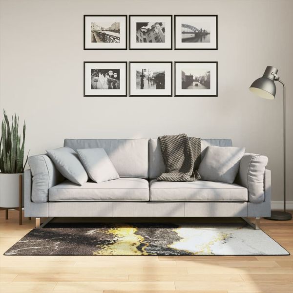vidaXL Koberec prateľný viacfarebný 80x150 cm