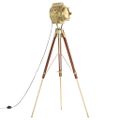 vidaXL Lampa na statíve, mangový masív 193 cm