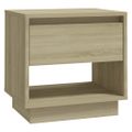 vidaXL Nočný stolík dub sonoma 45x34x44 cm drevotrieska