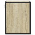 vidaXL Nástenný nočný stolík dub sonoma 40x31x39,5 cm