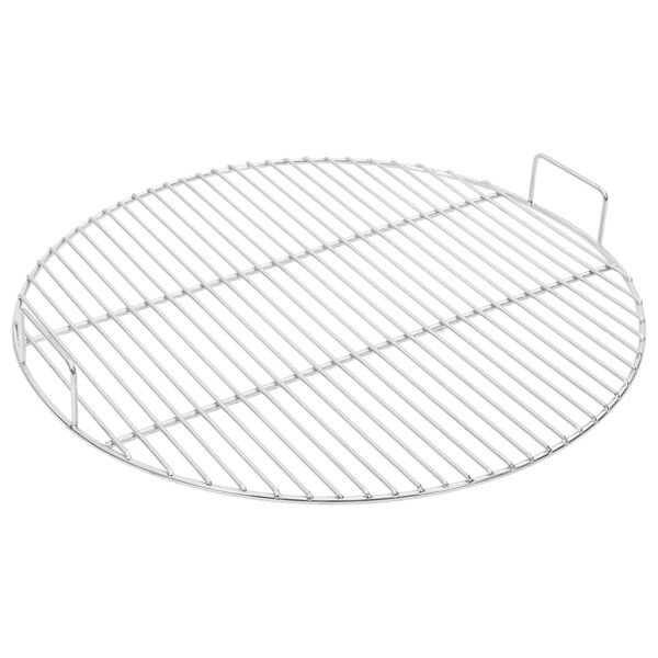 vidaXL Grilovací rošt s rukoväťami okrúhly Ø54 cm 304 nerezová oceľ