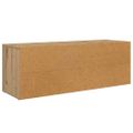 vidaXL TV skrinka 100 x 31,5 x 35 cm Remeselný dub Kompozitné drevo