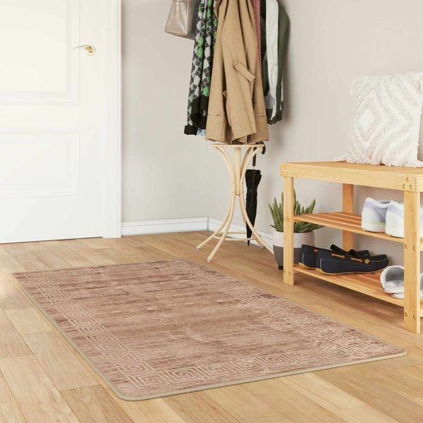 vidaXL Behúň MARSA Biely 80 x 100 cm Polyester a PVC