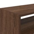 vidaXL Stojany na topánky 2 ks stohovateľné hnedý dub 60x30x30,5 cm