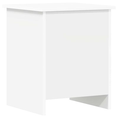 vidaXL Úložná truhlica Biela 40 x 40 x 50 cm Kompozitné drevo