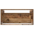 vidaXL Kúpeľňová skrinka pod umývadlo Staré drevo 56 x 37,5 x 81 cm