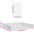 vidaXL Voľný výbeh pre zvieratá 48 panelov 54x100cm pozinkované železo