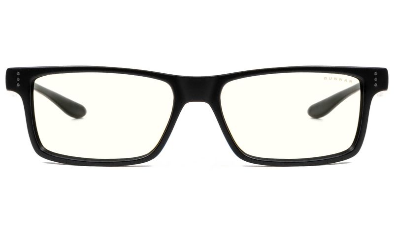 GUNNAR kancelárske/herné brýle CRUZ ONYX * čisté skla * BLF 35 * NATURAL focus Brýle, herné, čierne obroučky, čisté skla