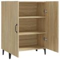vidaXL Komoda dub sonoma 70x34x90 cm spracované drevo