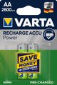Varta Rechargeable Accu 2 AA 2600mAh R2U