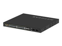 Prepínač - L3 - riadený - 24 x 10/100/1000 (PoE++) + 2 x 10/100/1000 + 4 x 1000Base-X SFP - prúdenie vzduchu zo strany na stranu - Možnosť montáže do rozvádzača - PoE++ (1440 W)