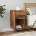 vidaXL Skriňa pod posteľ 2 ks Staré drevo 29 x 31,5 x 49 cm