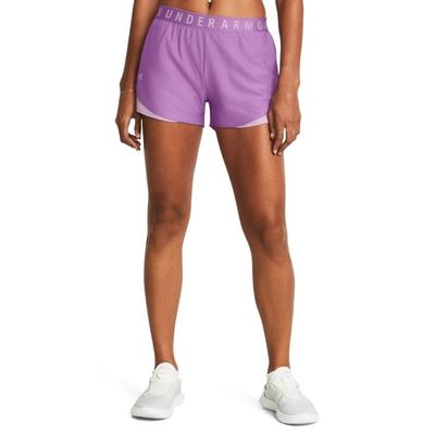 Dámske Kraťasy Play Up Short 3.0 Purple - Under Armour, veľkosť XS
