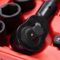 Súprava nástrčných hlavíc s račňou MECHANIC WRENCH SET 2, heavy-duty, 21 ks SIXTOL
