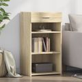 vidaXL Komoda dub sonoma 50x42,5x93 cm spracované drevo