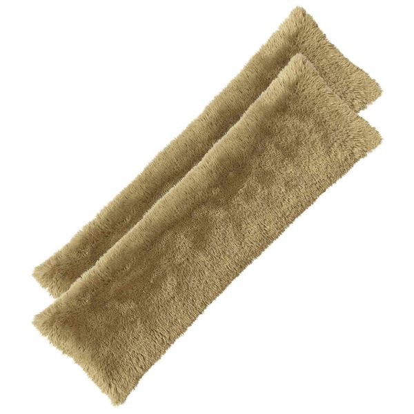 vidaXL Podložka s vankúšom HEERLEN Svetlosivá 40 x 145 cm PV fleece