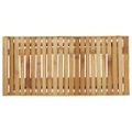 vidaXL lavička Hnedá 80 x 38 x 45 cm Bambus