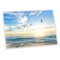 vidaXL Fotorámiky na stôl, koláž 5 ks, biele 21x29,7 cm, MDF