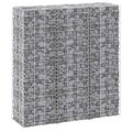 vidaXL Gabiónové vyvýšené záhony 3 ks 30x30x100 cm, železo