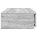 vidaXL Zásuvky pod posteľ Sivý Sonoma 75 x 36,5 x 16,5 cm