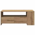 vidaXL Konferenčný stolík Remeselný dub 102 x 55 x 43,5 cm