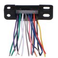 Zásuvka OBD2 s 16 pinmi ukončená 9 cm propojovacími kábliami SIXTOL