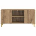 vidaXL TV skrinka 102 x 34,5 x 50 cm Dub artisan Kompozitné drevo