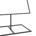 vidaXL Kovový vianočný dekoratívny stromček čierny 150 cm